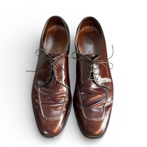 Allen Edmonds Bond Street Leather Oxford Shoes Brown